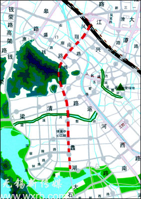 无锡城市快速内环西线方案敲定