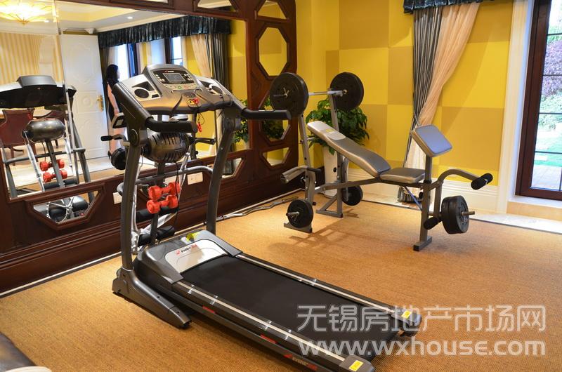 户型606平米别墅样板房：活动室      
