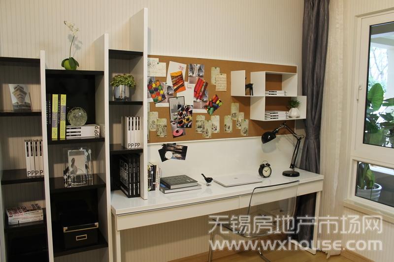 户型90平米样板房：书房      