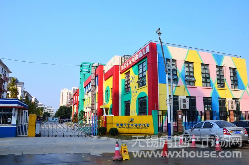 周边配套：理想城市引进的凯唯卡尔双语幼儿园      