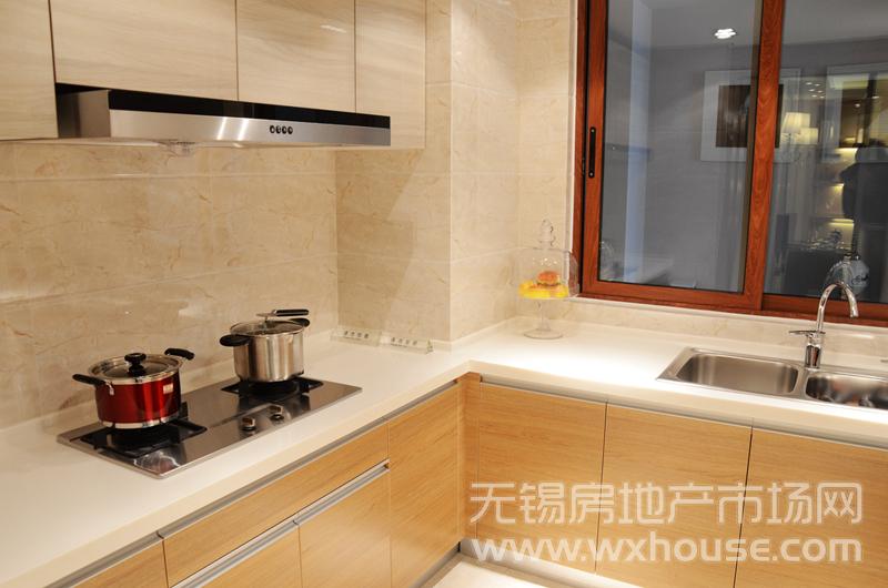 乐园108㎡户型样板房：厨房      