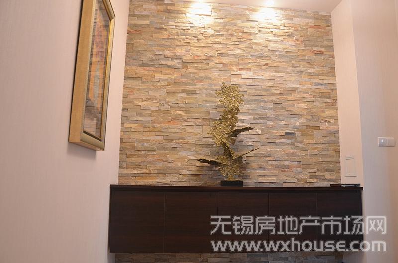 裕沁湖畔庭391㎡别墅样板间——进门玄关      