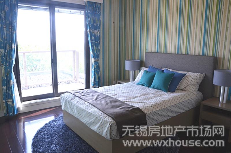 裕沁湖畔庭391㎡别墅样板间——客卧      