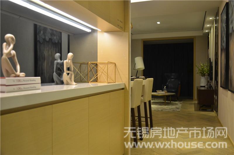 89㎡ 样板间玄关      