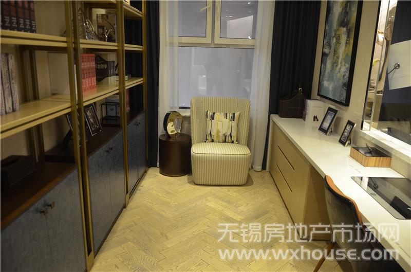 89㎡ 样板间 书房      
