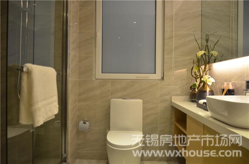 89㎡ 样板间 卫生间      