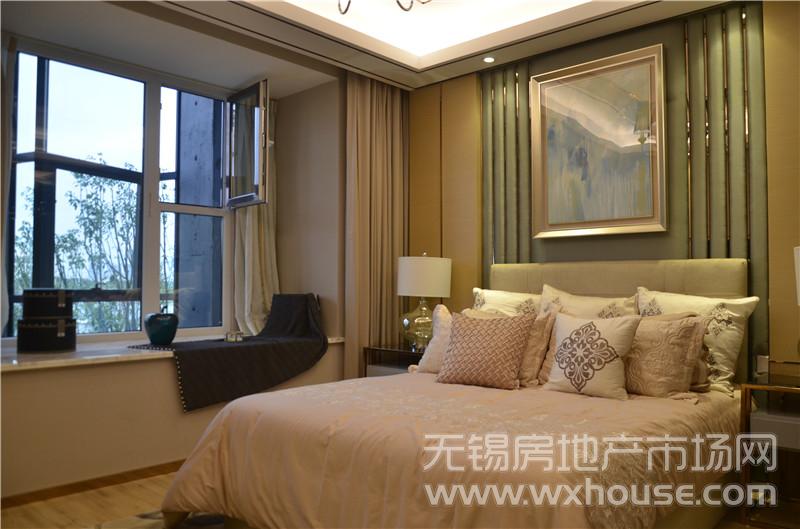 121㎡ 样板间 卧室      