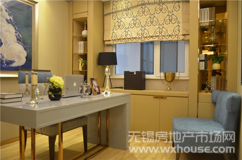 121㎡ 样板间 书房      