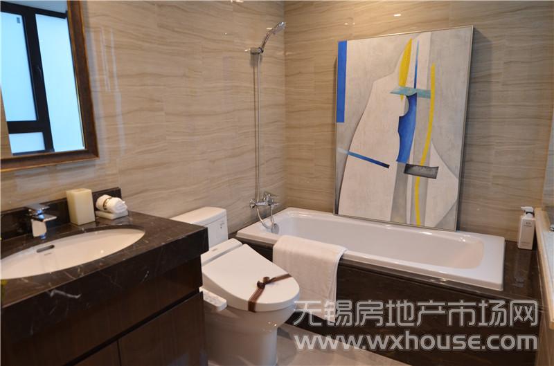 143㎡户型样板房主卫      