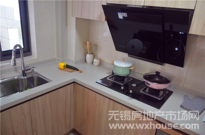 89㎡A户型样板间厨房      