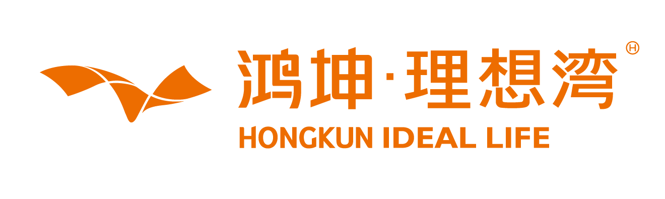 鸿坤理想湾logo      