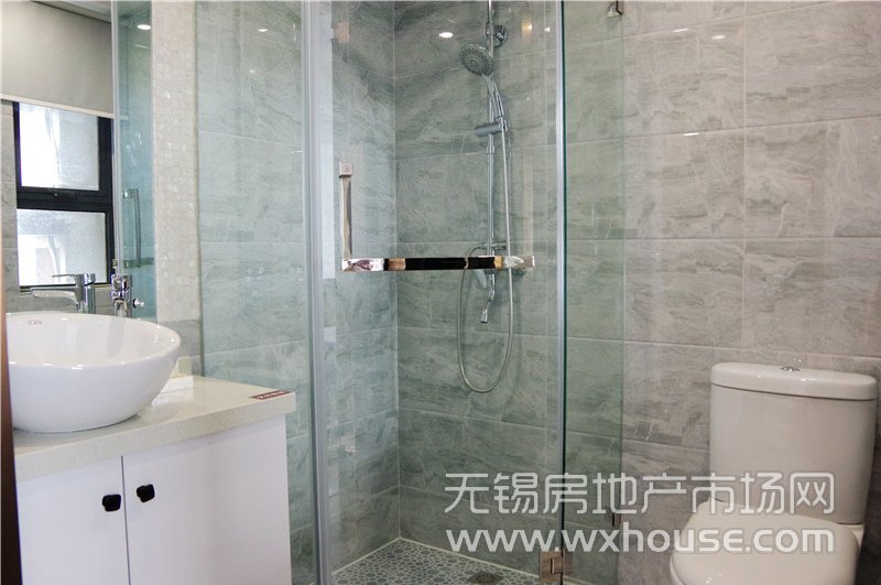 约45㎡D1户型样板房卫生间