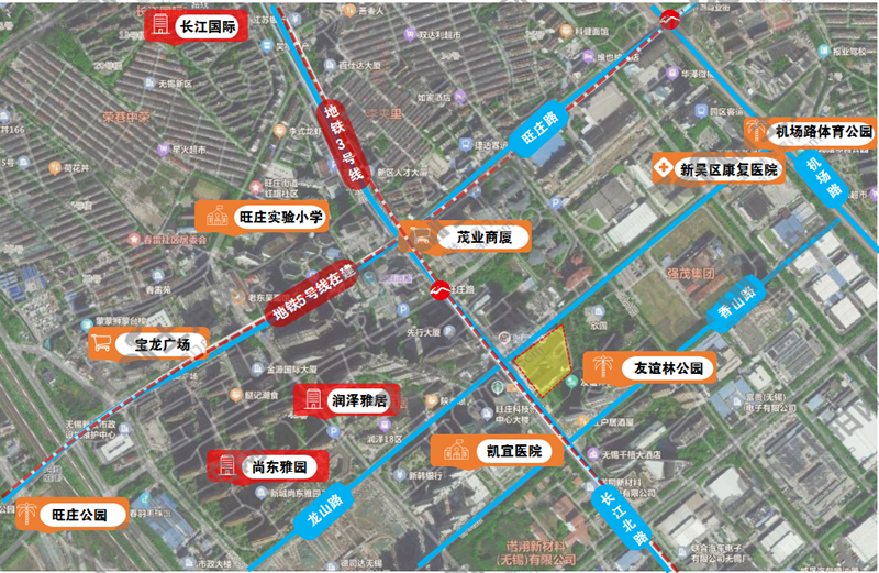 左手地铁、右手商场    长江路商圈小而精地块上线