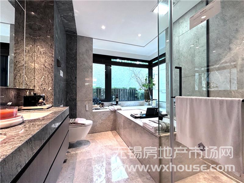 320㎡下叠户型样板间主卫