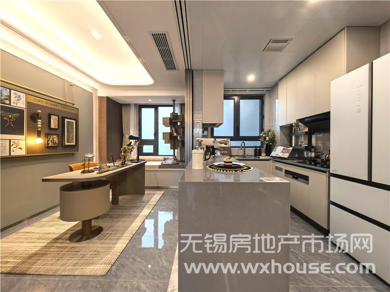 145㎡户型样板间厨房