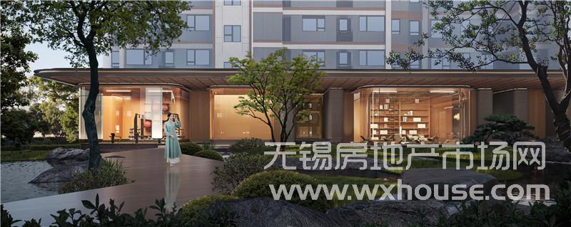 架空层立面效果图